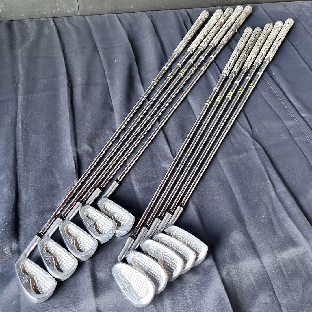 【良品】激レア TOUR STAGE V7000 FORGED レフティ 10本 Bridgestone Tourstage V7000 Athlete Spirit Forged Iron Set 3
