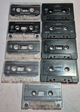 Lot Of 9 Vintage 80s-90s Rock, Hair Bands, Pop Cassette Singles Various Artists