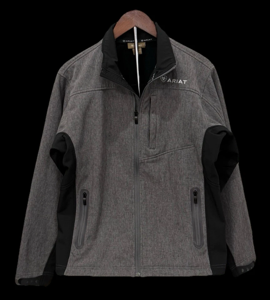 Ariat®️ Pioneer Stretchshell™️ Jacket ~ Mens Size Small ~ Soft Shell Coat - Image 3 of 4