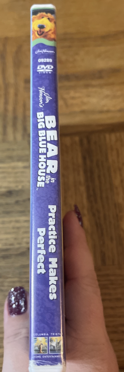 Bear in the Big Blue House - Practice Makes Perfect (DVD, 2003