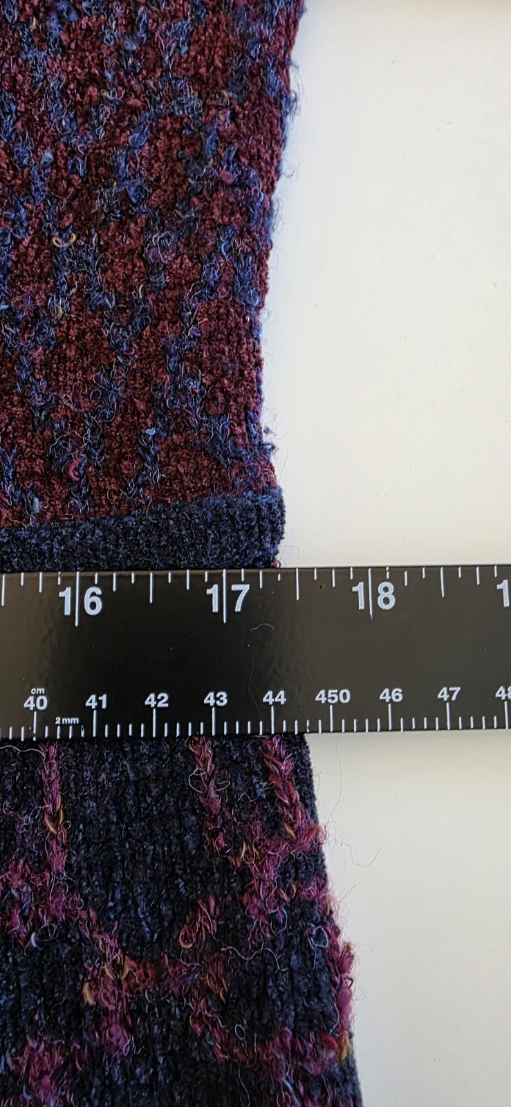 Curio Multi-Color Textured Patchwork Cardigan Swe… - image 11