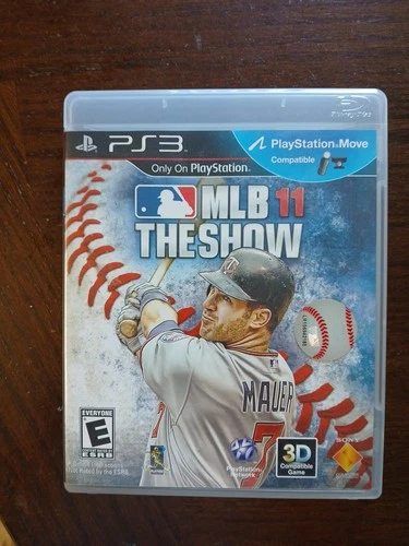 MLB The Show 11 Complete PlayStation 3 Game with Manuals PS3 Video Game Mauer