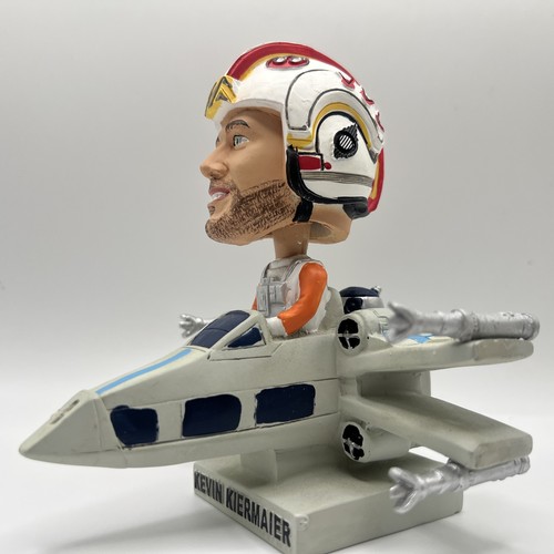 Kevin Kiermaier Star Wars X Wing Starfight Rare Baseball Bobblehead Xwing MLB - Picture 4 of 14