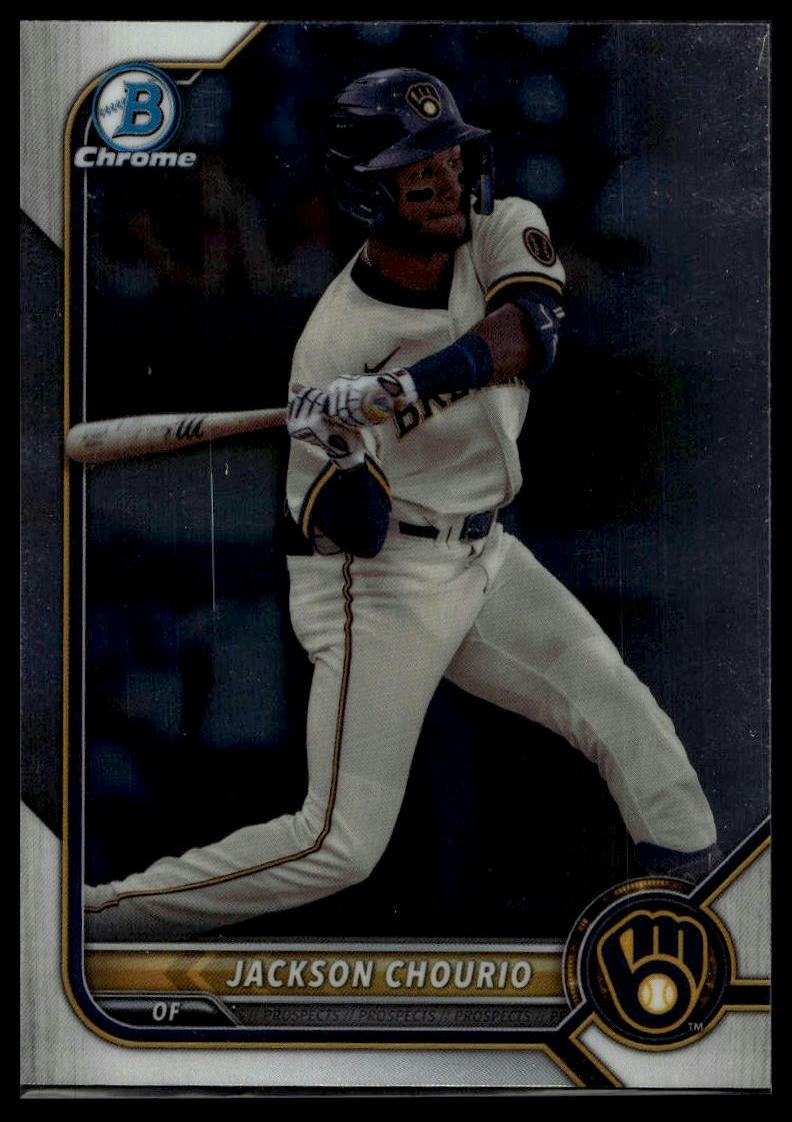 2022 Bowman Draft #BDC-115 Jackson Chourio Chrome