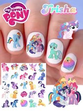 My Little Pony Waterslide Nail Art Decals Set Of 50 Ins.  Bonus Tk