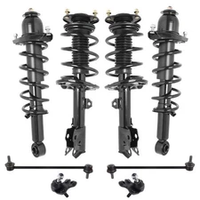 Front & Rear Coil Spring Struts Links Ball Joints for Toyota Corolla 2014-2016