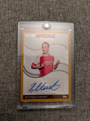 Beth Mead Topps Autograph