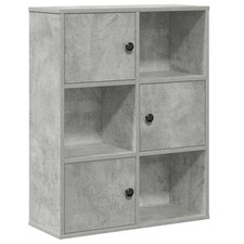 Image of Bookcase Bookshelf Cabinet Storage Shelf Book Stand Engineered Wood vidaXL