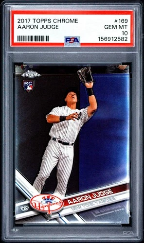 PSA 10 - 2017 Topps Chrome - Aaron Judge #169 (RC)