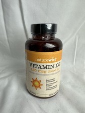 NatureWise Vitamin D3 5000iu 125 mcg for Healthy Muscle Function 360 Count