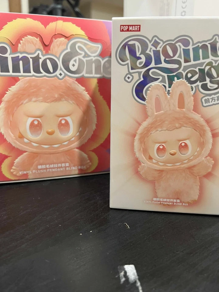 🔥USA🔥 AUTHENTIC POP MART LABUBU MONSTERS BIG INTO ENERGY VINYL PLUSH BLIND BOX - Image 4 of 4