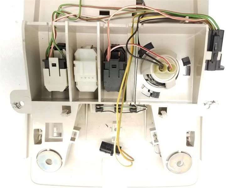 2000 Saab 9-5 Overhead Roof Console *TAN* - Image 3 of 4