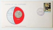Coins of All Nations Colombia 1981 10 Pesos in Uncirculated Condition KM#270
