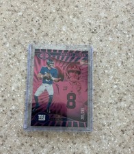 2024 Panini Illusions - Daniel Jones #64 Trophy Collection Pink 201 /299 