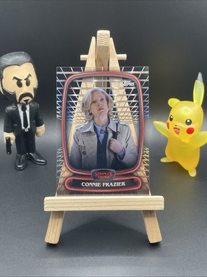 Connie Frazier 2025 Topps High Tek Stranger Things Base Hawkins Lab Pattern #44