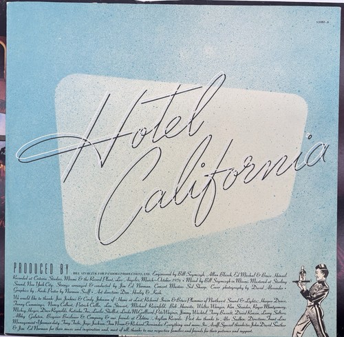 Eagles Hotel California 1976 53 051 France Elektra Asylum Nonsuch Vinyl LP VG+ - Bild 5 von 10