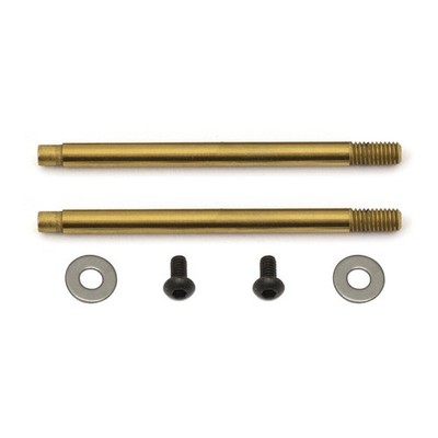 Team Associated 3x23 Shock Shaft V2, TiN / AE91617
