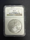 2010 Silver Eagle NGC MS69
