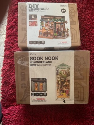 rolife set book nook Sunshine Town & Tipsy Restaurant