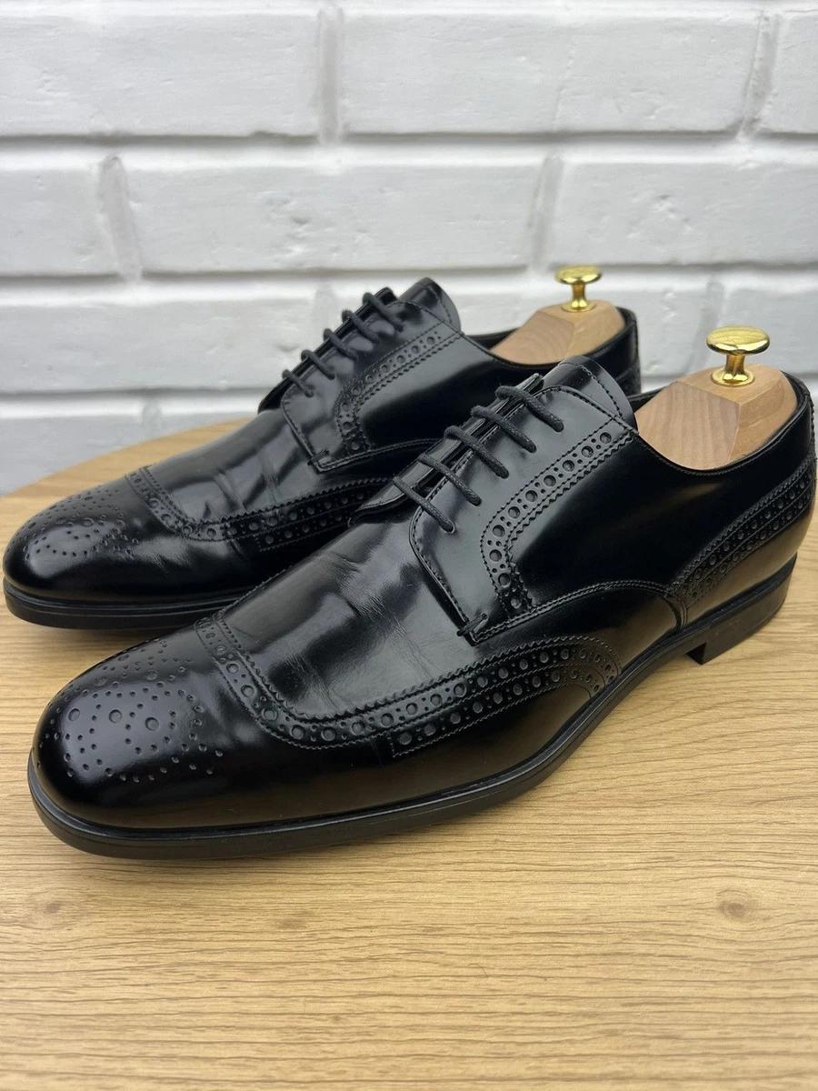 Las mejores ofertas en PRADA Black Wingtip Dress Shoes for Men | eBay