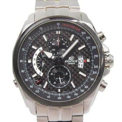 CASIO Casio Edifice EFR 501SPJ 1AJF Stainless Steel Silver Quartz Chronograph Me