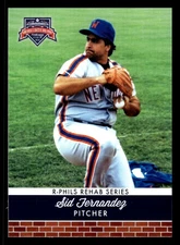 Sid Fernandez 2019 Reading Phillies Rehab Series #5 Williamsport Bills