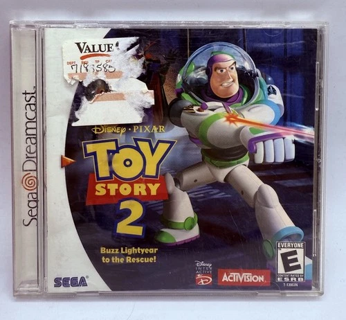 Toy Story 2 Buzz Lightyear to the Rescue! Sega Dreamcast Complete Manual