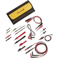 Image of Fluke 3045631 TLK287 safety test lead, banana jack 4 mm, red/black, 1 pc.