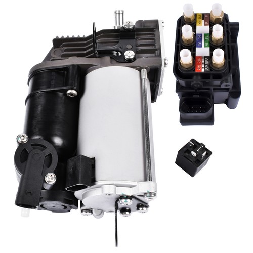 Suspension Pneumatique pour Mercedes-Benz ML W164 Pompe Compresseur & Vanne Bloc - Bild 8 von 14