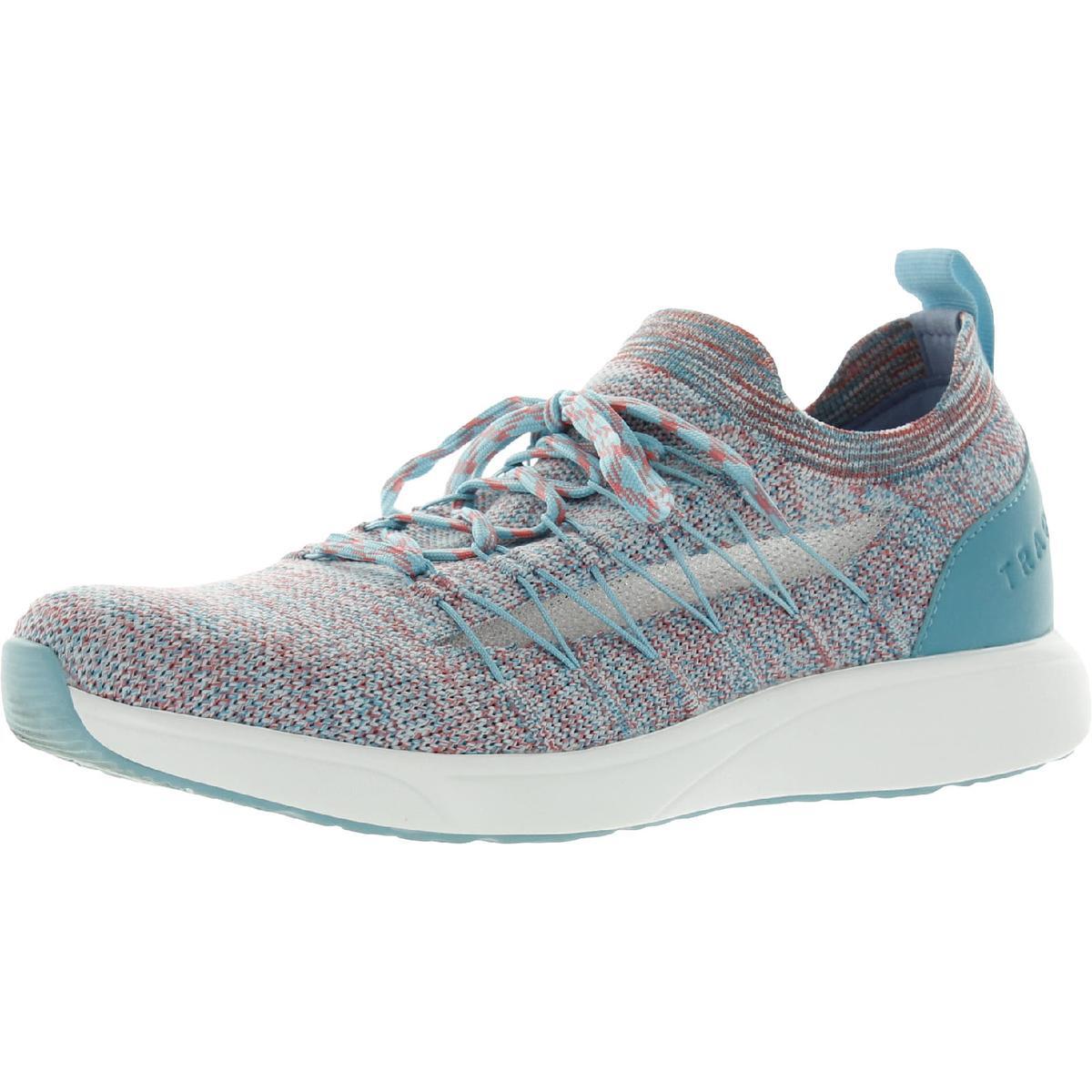 Кроссовки Alegria Womens Synq Blue Knit Gym Smart Shoes 37 Medium (B,M) BHFO 8116