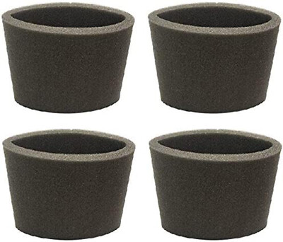 Nispira Foam Sleeve Filter for Shop-Vac Vacmaster & Genie Wet/ Dry VF2001 4pk 