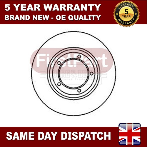 Front Vented Brake Discs Pair For Land Rover Defender & Discovery 1 – LR017952, Steel, 1-Year Warranty
