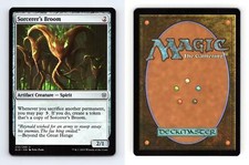 Sorcerer's Broom #232/269 MTG Throne Of Eldraine 2019 Uncommon TCG Card