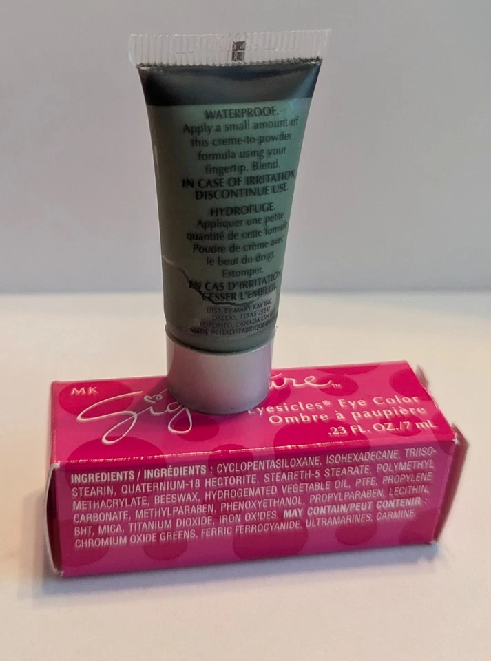 MARY KAY SIGNATURE EYESICLES~EYE COLOR~Mermaid Green, Silver and Vanilla~NIB-NOS - Image 4 of 4