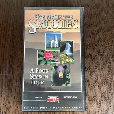 Exploring The Smokies A Four Season Tour VHS 1995 National Park and Monument