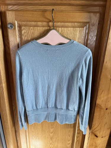 Banana Republic Lightweight Sweater Sz M Light blue - Picture 4 of 4