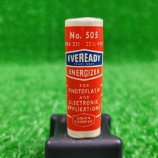 Vintage Eveready 22 1/2 Volts Battery Cell Photoflash Electronic; Display, Prop