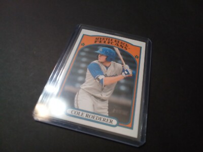 COLE ROEDERER Cubs ROOKIE    2021 TOPPS HERITAGE MINOR LEAGUE