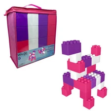 Waloo Sports Jumbo Building Blocks - 25 Pc Set - Multiple Color Options