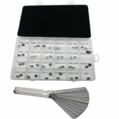 Valve Shim Kit 7.48mm Feeler Gauge Kit For Honda CRF250R CRF250X 2004-2017 47pcs