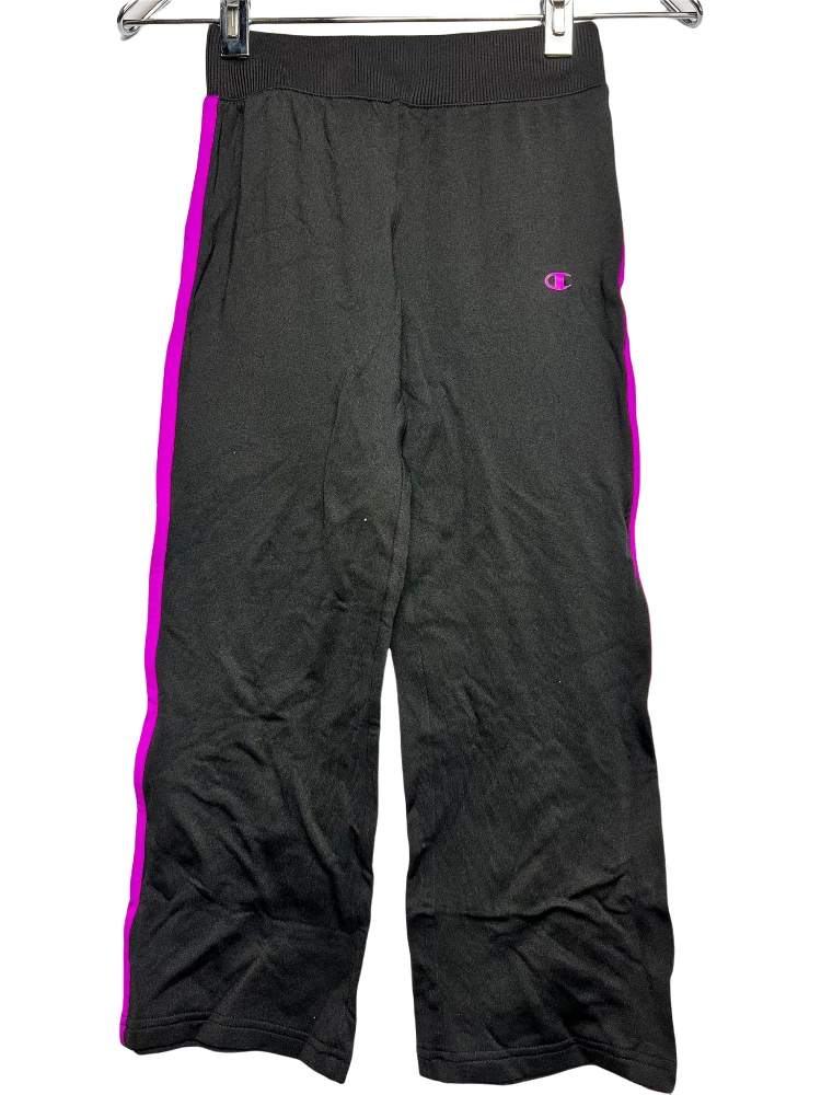 Champion GEAR Girls Color Vlock Pants Black Raspberry Shock XS