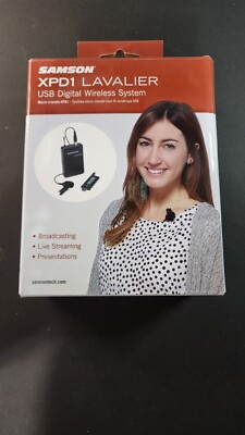 Samson Xpd1 Lavalier USB Digital Wireless System Microphone