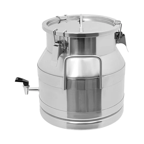 5.28 Gal 201 Stainless Steel Milk Jug With A Faucet Sealed Bucket Milk Can�� - Picture 3 of 6