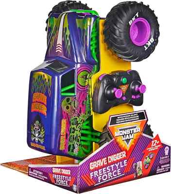 Monster Jam Grave Digger Freestyle Force Remote Control 1:15 Scale