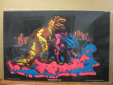 8vintage 1971 Tyrannosaurus Rex original blacklight poster 11718