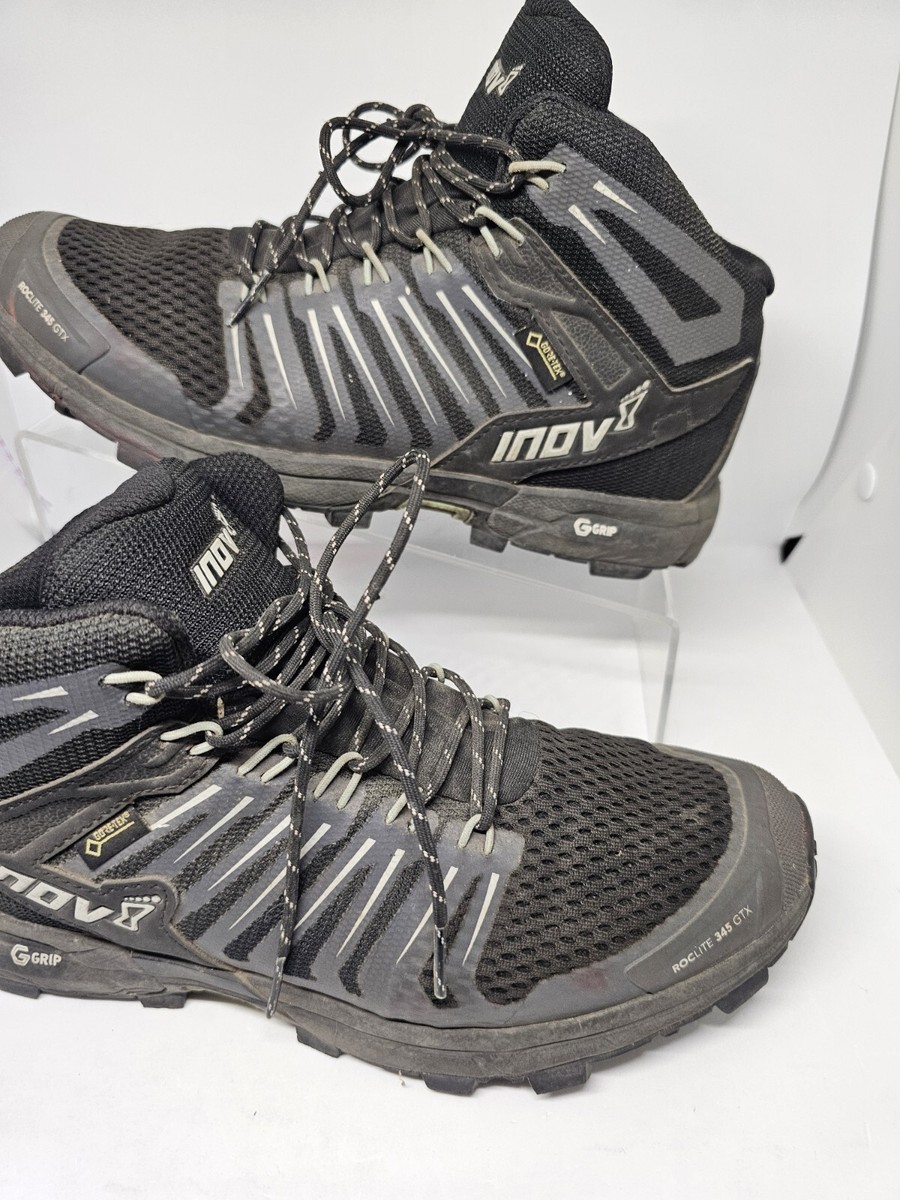 Inov-8 Roclite G 345 GTX Mens Black Synthetic Hiking Boots  display picture 2