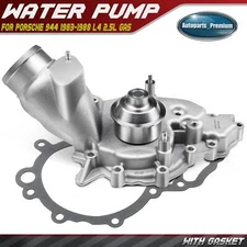 Engine Water Pump with Gasket for Porsche 944 1983-1988 L4 2.5L Gas 94410602122