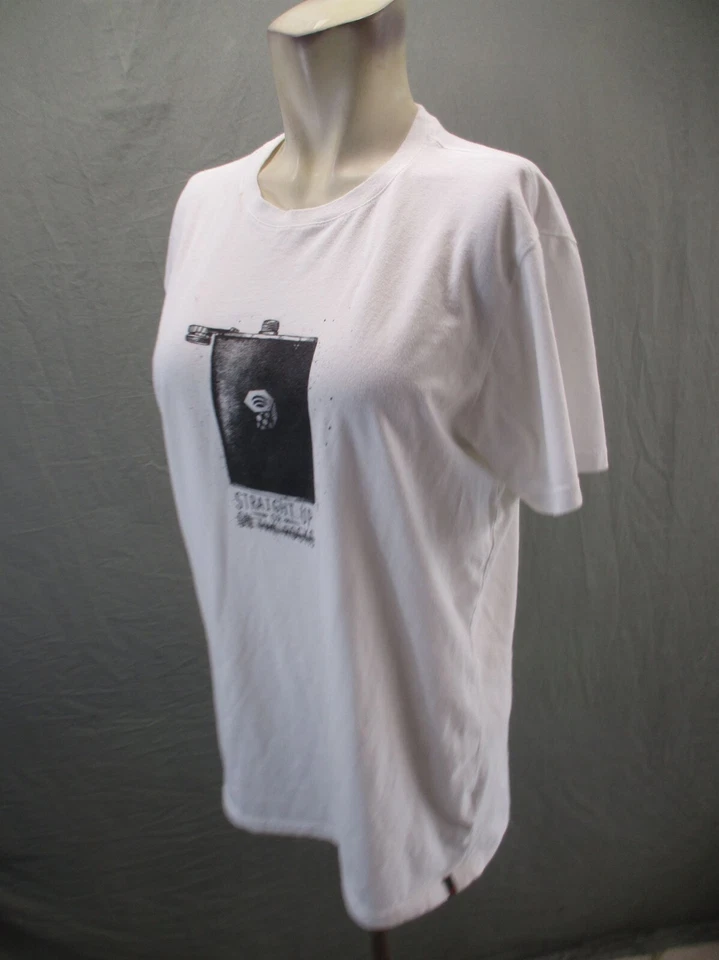 Camiseta deportiva de manga corta MOUNTAIN HARDWEAR talla M para hombre mezcla de algodón 224 Foto 3 de 4