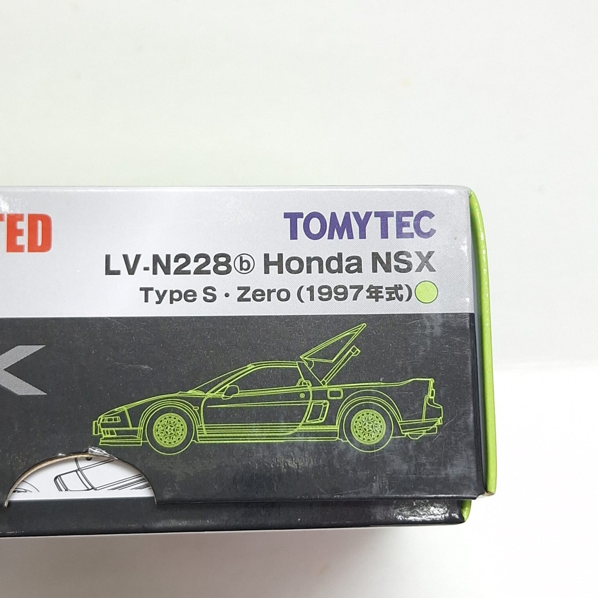 ミニカー TLV-Neo LV-N228b Honda NSX Type S Zero TLV-N228a Honda NSX TypeS-Zero (Orange) (Diecast Car