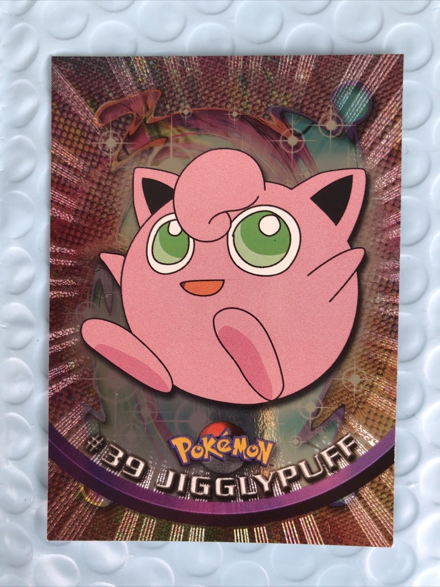 Topps JIGGLYPUFFプリン #39 Pokemon 1999 TV Jigglypuff [Rainbow Foil] #39 Prices | Pokemon 1999 Topps TV